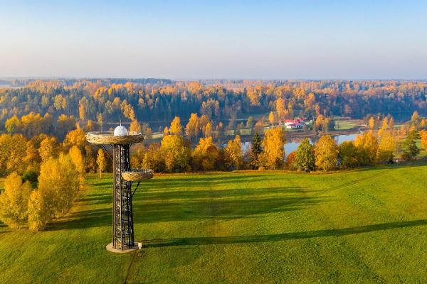 Rõuge Ööbikuorg, Rõuge pesapuu vaatetorn, vaatetorn, vaatetorn Lõuna-Eestis, Rõuge vaatamisväärsused